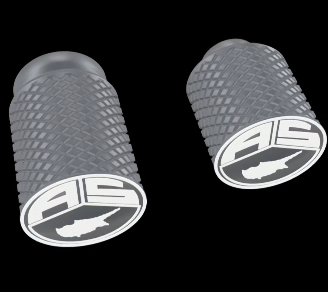 Axle sliders — top view